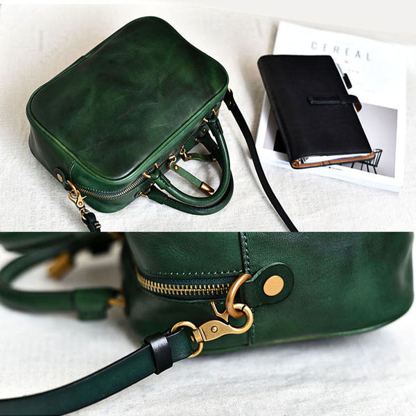 Leather Small Over the Shoulder Purse Bags Crossbody Handbags for Ladies cowhide