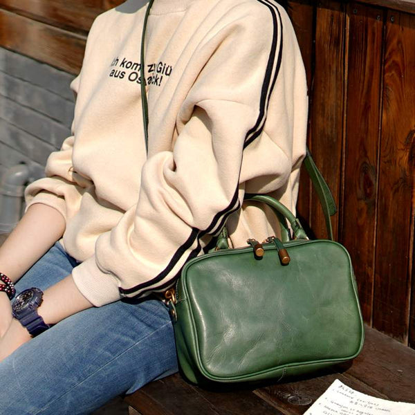 Leather Small Over the Shoulder Purse Bags Crossbody Handbags