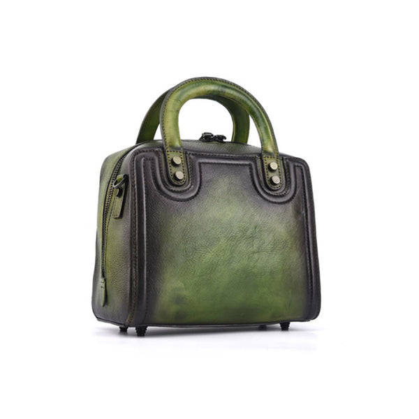 Leather Women Cube Bag Leather Handbags Crossbody Bags for Women Boutique