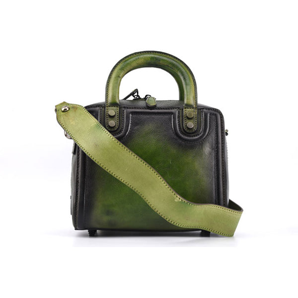 Leather Women Cube Bag Leather Handbags Crossbody Bags for Women fashion