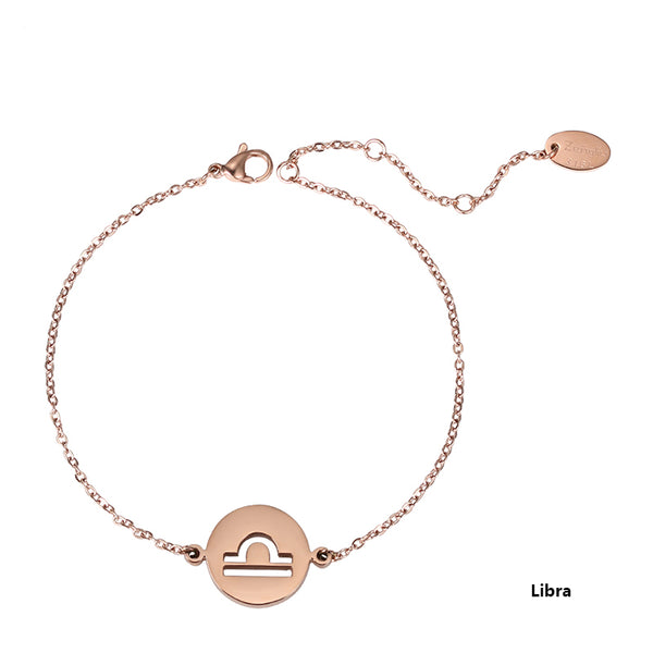 Constellation Anklet Unique Gold Plated Titanium Steel Jewelry Accessories Gift for Women
