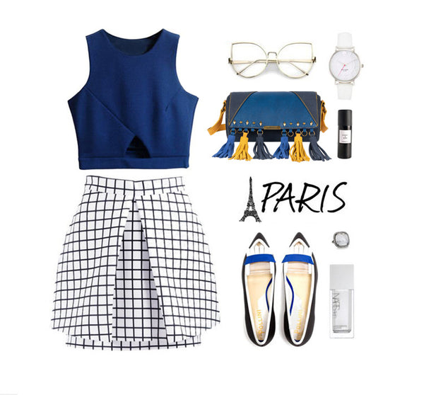 Mini Ladies Blue Faux Leather Fringe Crossbody Bag Barrel Purse Crossbody Boho Bag Cute