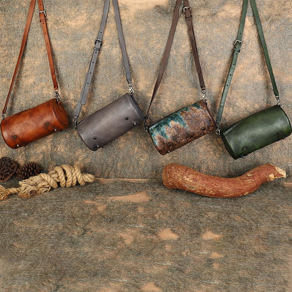 Mini Green Shoulder Bag leather crossbody purse For Women