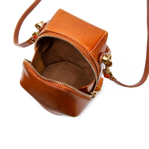 Mini Womens Leather Crossbody Sling Bag Purse Shoulder Handbags for Women Designer