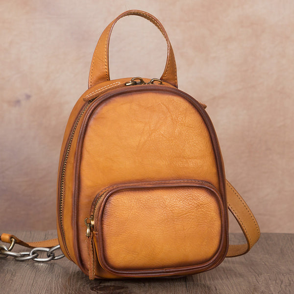Mini Womens Cute Leather Crossbody Handbag Purse Side Bag for Women Cool