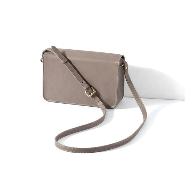 Minimalist Leather Women Satchel Bag Leather Crossbody Bags for Women chic
