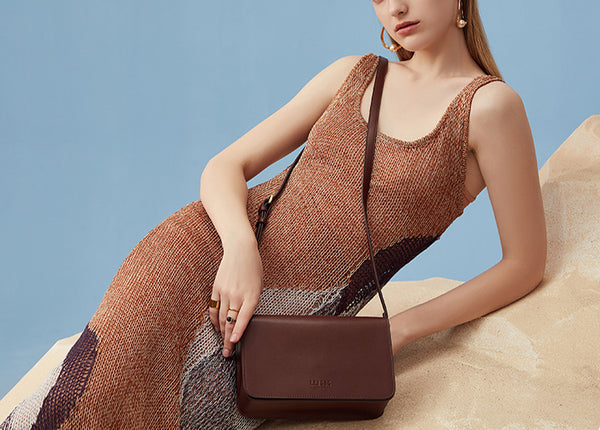 Minimalist Leather Women Satchel Bag Leather Crossbody Bags for Women designer