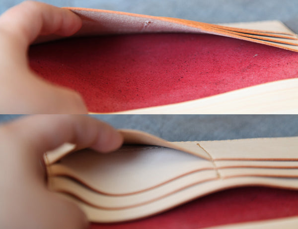 Minimalist Womens Long Leather Wallet Purse Handmade Clutch for Women Minimalist