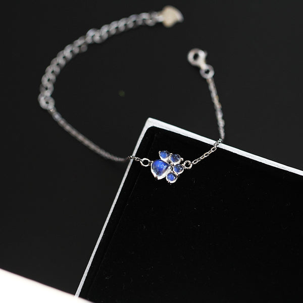 Moonstone Bracelet Gold Sterling Silver Jewelry Accessories Women adorable