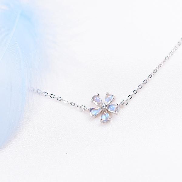 Moonstone Bracelets Silver Unique Jewelry Accessories Gift Women front
