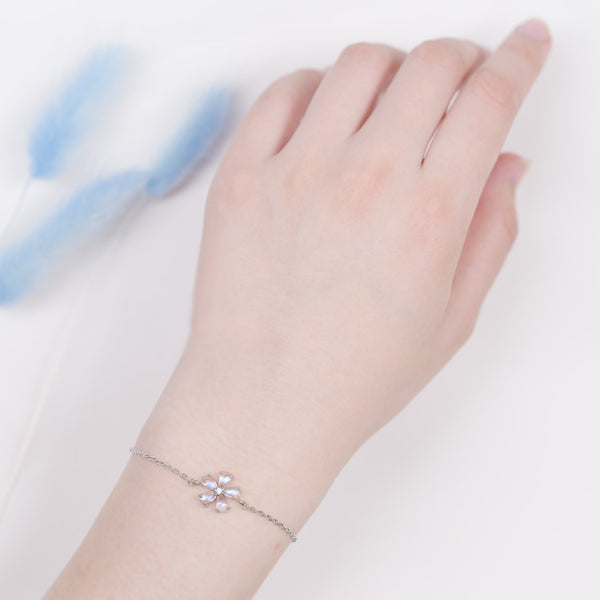 Moonstone Bracelets Silver Unique Jewelry Accessories Gift Women natural gemstone jewelry