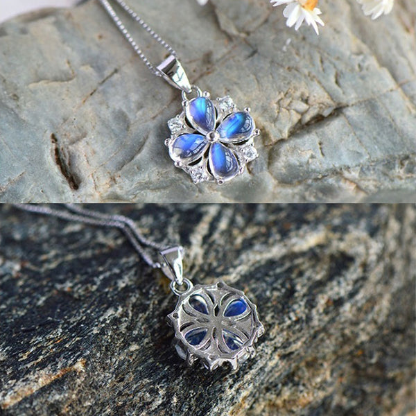 Moonstone Pendant Necklace June Birthstone Jewelry Sterling Silver Accessories Women fine