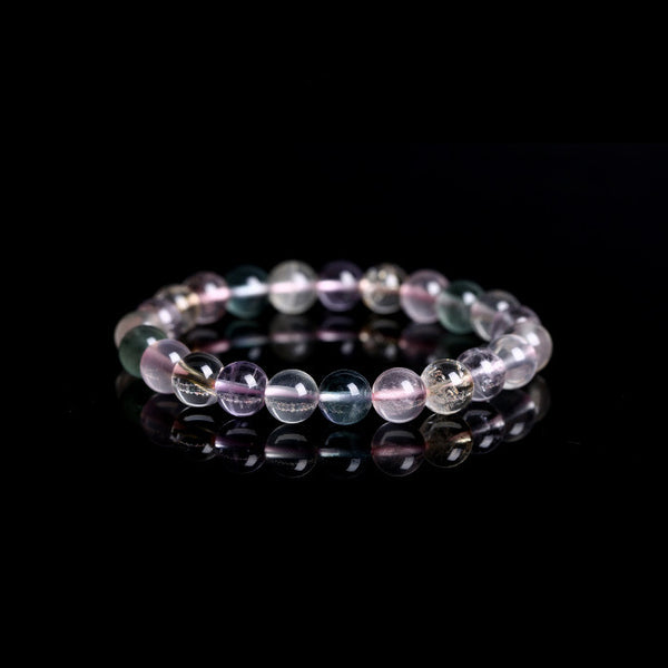 Natural Crystal Beaded Bracelet Handmade Couples Lovers Jewelry Accessories Women Men