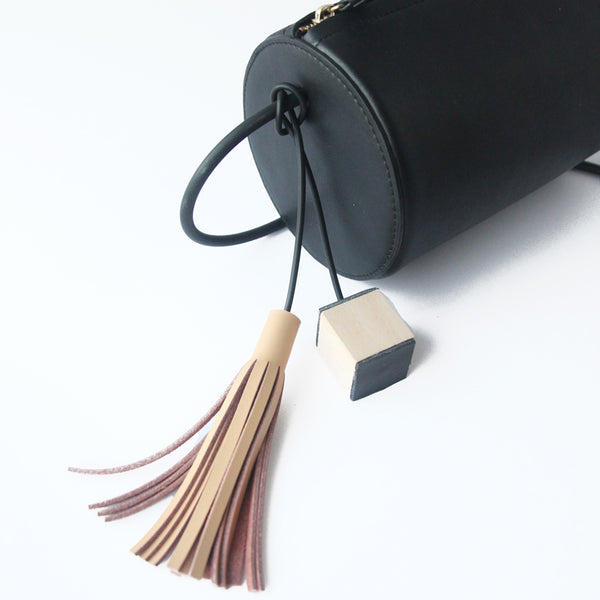 Original Womens Black Leather Crossbody Bags Leather Shoulder Bag beautiful