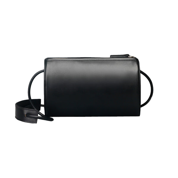 Original Womens Black Leather Crossbody Bags Leather Shoulder Bag best