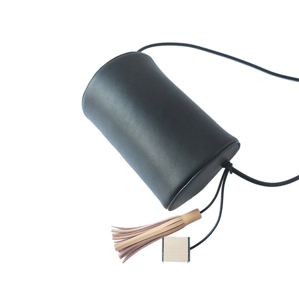 Original Womens Black Leather Crossbody Bags Leather Shoulder Bag cool