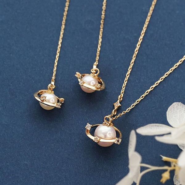 Pearl Pendant Necklace Gold Sterling Silver Jewelry Accessories Women adorable