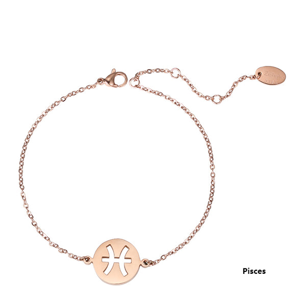 Constellation Anklet Unique Gold Plated Titanium Steel Jewelry Accessories Gift for Women