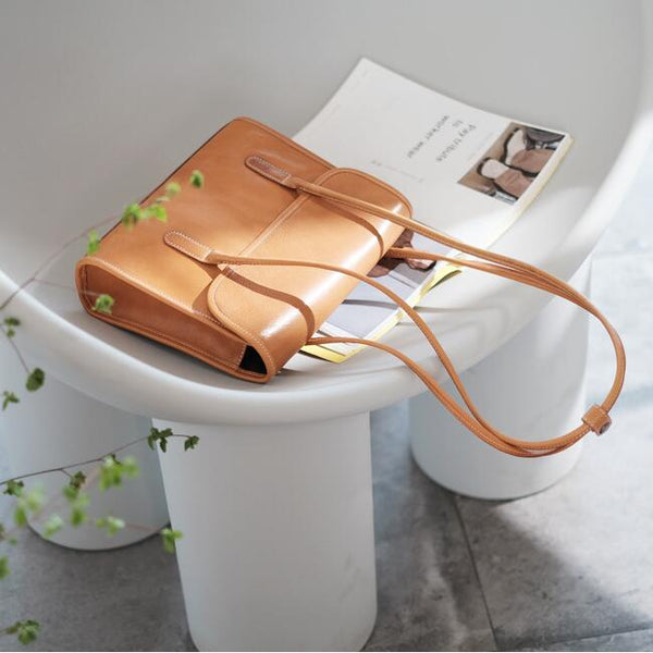 Quilted Ladies Leather Over The Shoulder Bag Leather Handbags For Women