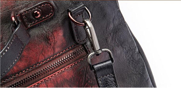 Quilted Ladies Genuine Leather Crossbody Bag Shoulder Handbags For Women Unique