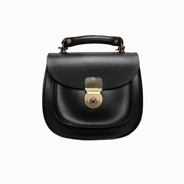 Quilted Ladies Genuine Leather Satchel Handbags Shoulder Bag Small Purse for Women Accessories