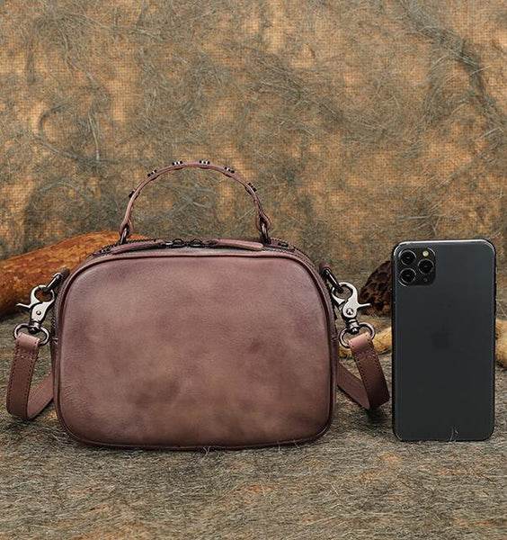 Quilted Ladies Leather Side Shoulder Bag Crossbody Sling Bag For Women Cowhide