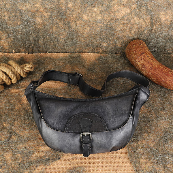 Small Cowhide Leather Crossbody Purse Shoulder Strap Bag For Women Accessories