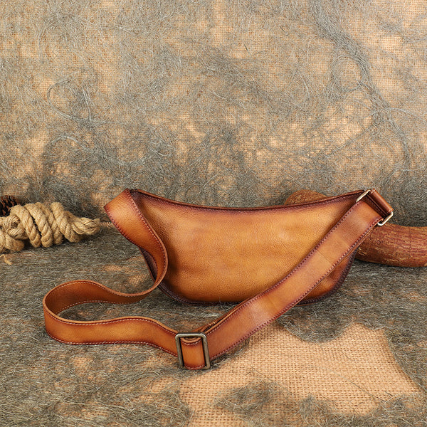 Small Cowhide Leather Crossbody Purse Shoulder Strap Bag For Women Durable