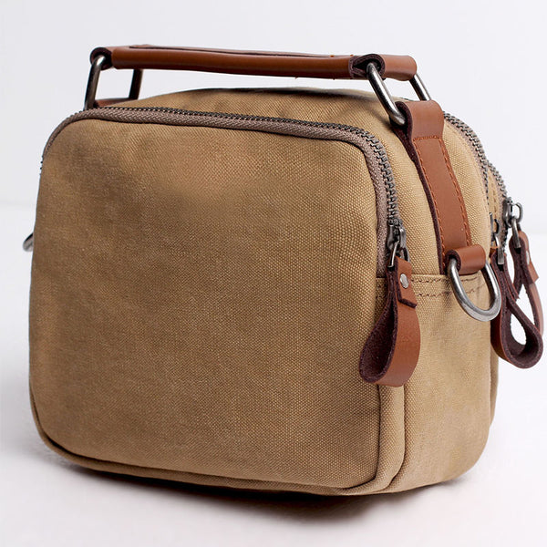 Small Ladies Canvas Crossbody Satchel Bag Shoulder Purse For Women Best