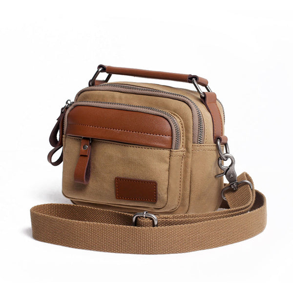 Small Ladies Canvas Crossbody Satchel Bag Shoulder Purse For Women Cool