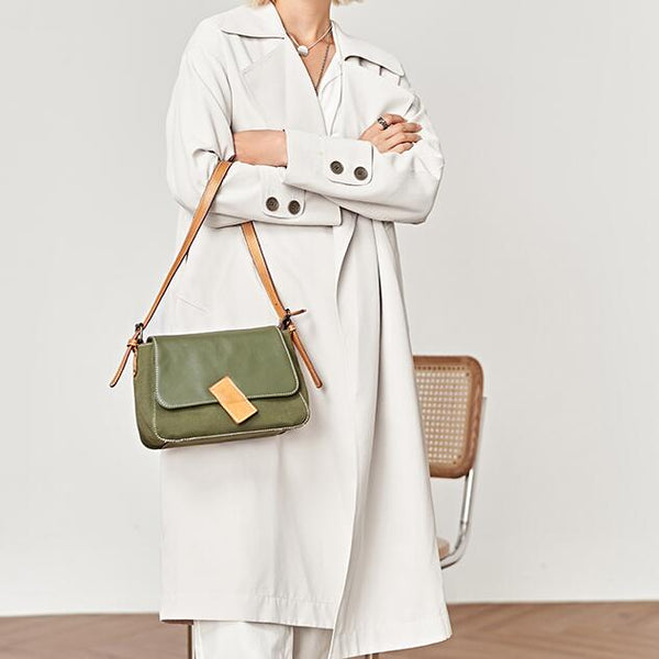 Small Ladies Ccanvas And Leather Bag Shoulder Handbags For Women Cute