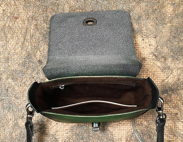 Small Ladies Flap Shoulder Bag Crossbody Satchel Purse For Women Handmade