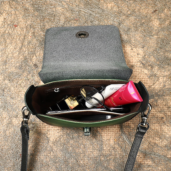 Small Ladies Flap Shoulder Bag Crossbody Satchel Purse For Women Inside