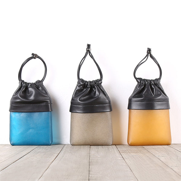 Small Ladies Genuine Leather Clutch Bags