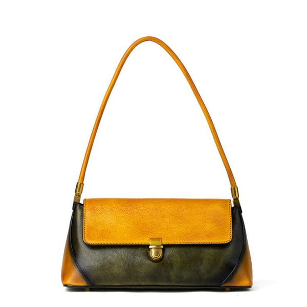 Small Ladies Leather Flap Shoulder Bag Genuine Leather Handbags For Women Best