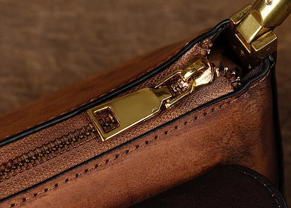 Small Ladies Leather Flap Shoulder Bag Genuine Leather Handbags For Women Online