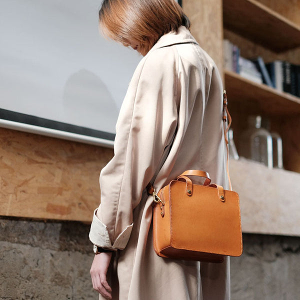 Small Ladies Leather Side Bag Purse Shoulder Handbags for Women Stylish