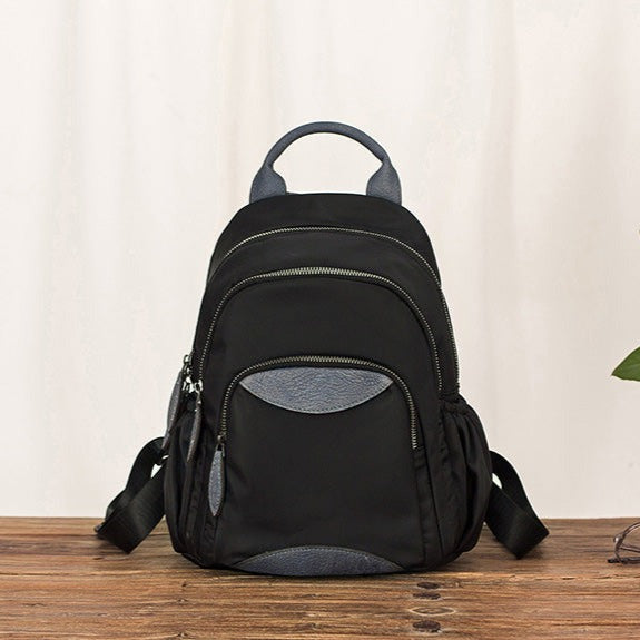 Small Ladies Lightweight Nylon Backpack Purse Waterproof Rucksack Bag For Women Back