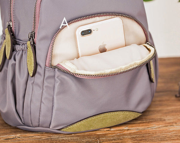 Small Ladies Lightweight Nylon Backpack Purse Waterproof Rucksack Bag For Women Details