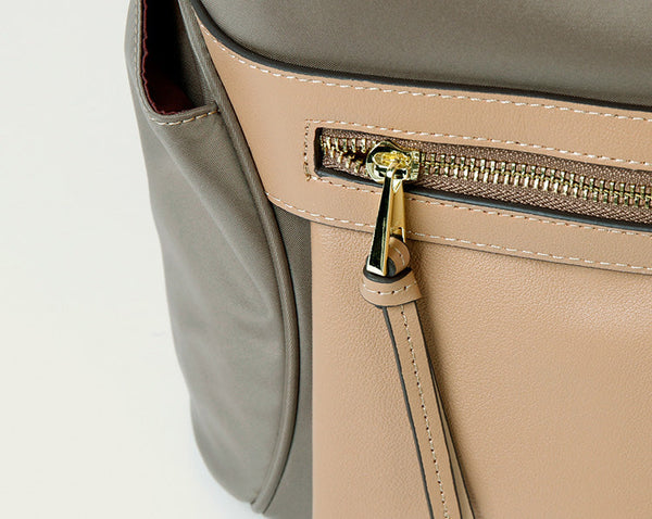 Small Ladies Lightweight Rucksack Women's Nylon Backpack Bags Chic