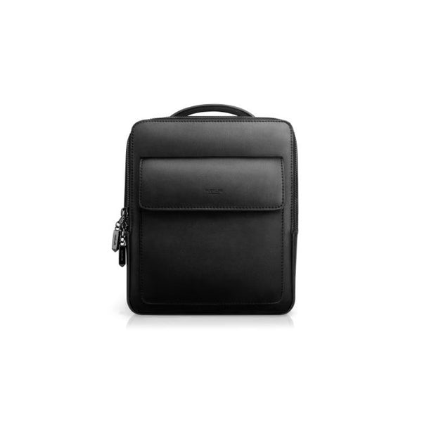 Small Ladies Square Leather Backpack Purse Black Leather Rucksack Handbag For Women Best