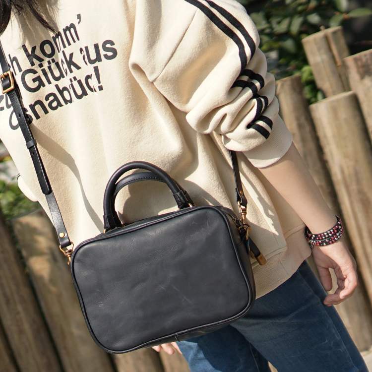 Small Leather Over the Shoulder Purse Bags