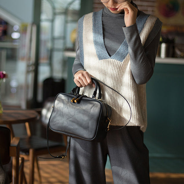 Small Leather Over the Shoulder Purse Bags Crossbody Handbags for Ladies