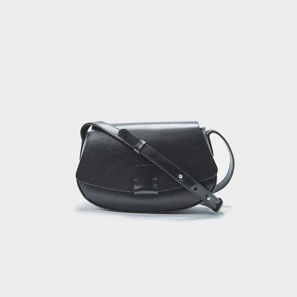 Small Leather Womens Saddle Bags Crossbody Bags Shoulder Bag for Women Details