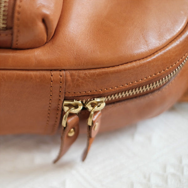 Small Rucksack Womens Leather Stylish Backpacks For Women Durable
