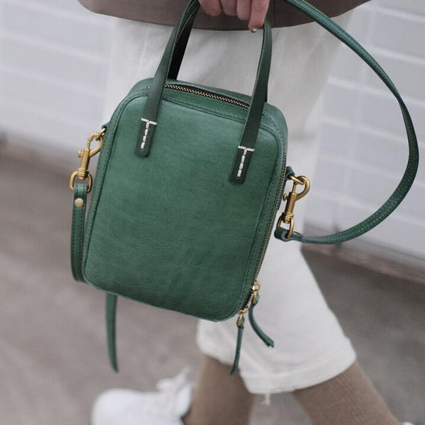 Small Women's Genuine Leather Handbags Crossbody Sling Bag For Women Affordable