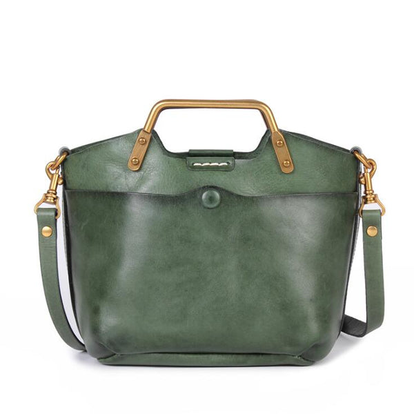 Small Women's Genuine Leather Handbags Crossbody Sling Bag For Women Chic