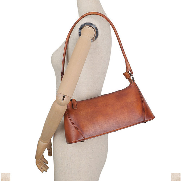 Small Women's Genuine Leather Shoulder Bags Handbags for Women Chic