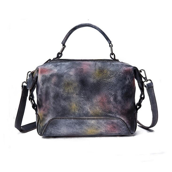 Small Women's Leather Shoulder Handbags Crossbody Purse For Women Black