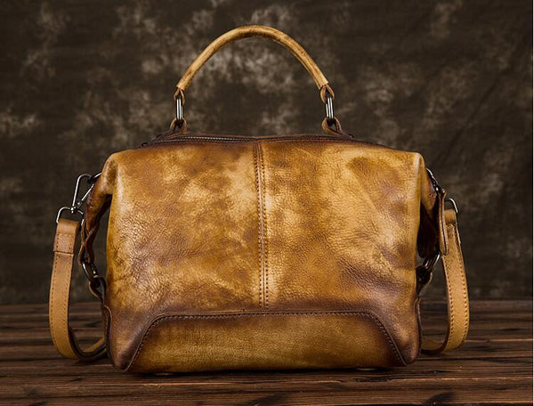 Small Women's Leather Shoulder Handbags Crossbody Purse For Women Cowhide